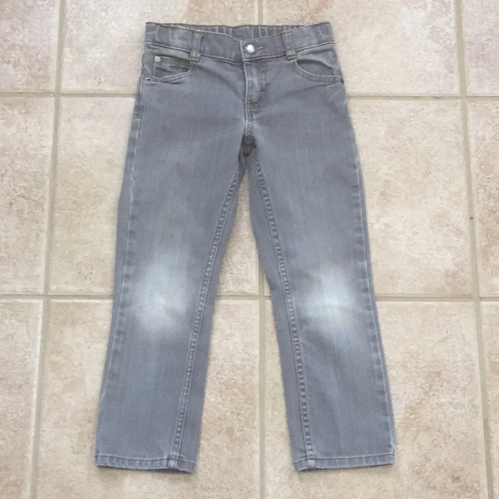 OshKosh B'gosh Boys Gray Wash Stretch Jeans
